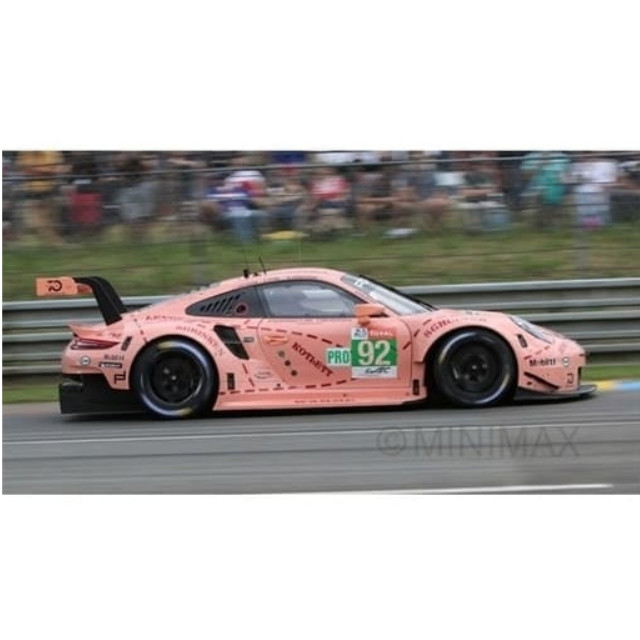 [MDL] 1/18 Porsche 911 RSR 24H Le Mans 2018 MICHELIN #92(ピンク) 完成品 ミニカー(18S393) SPARK(スパーク)