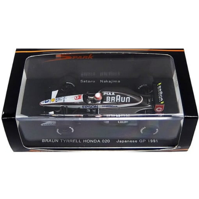 [MDL] 1/43 BRAUN TYRRELL HONDA 020 Japanese GP 1991 EPSON #3(ガンメタリック×ホワイト) RG Racing Gear別注 完成品 ミニカー(RG002) SPARK(スパーク)