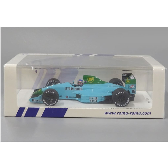 [MDL] 1/43 レイトンハウス マーチ 881 サンマリノGP 1989 881 ラストレース I.カペリ GOOD YEAR #16(スカイブルー×グリーン) ロム特注 ミニカー(ROMU054) SPARK