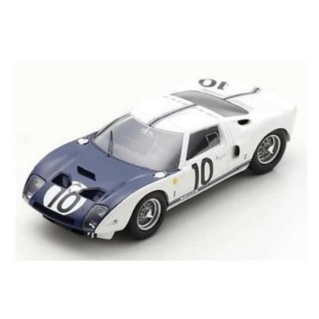 [MDL] 1/18 Ford GT40 Mk I Lap Record 24H Le Mans 1964 P. Hill - B. McLaren #10 完成品 ミニカー(18S409) SPARK(スパーク)