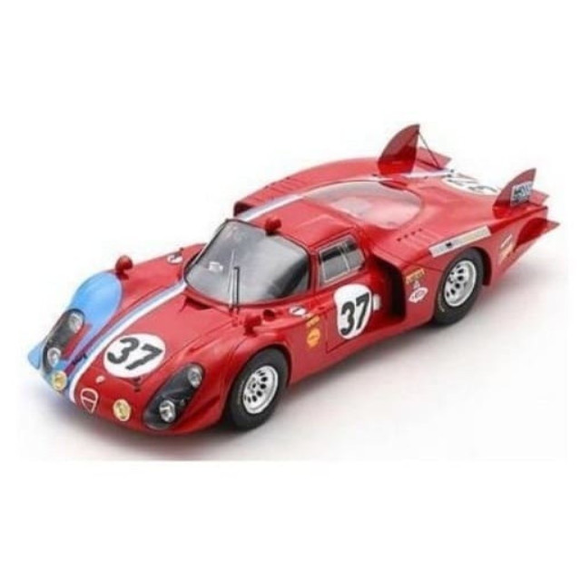 [MDL] 1/18 Alfa Romeo 33/2 24H Le Mans 1968 T. Pilette - R. Slotemaker #37 完成品 ミニカー(18S512) SPARK(スパーク)