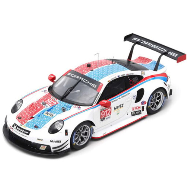 [MDL] 1/18 Porsche 911 RSR Porsche GT Team 3rd GTLM class 24H Daytona 2019 E. Bamber - L. Vanthoor - M. Jaminet #912 完成品 ミニカー(18US007) SPARK(スパーク)