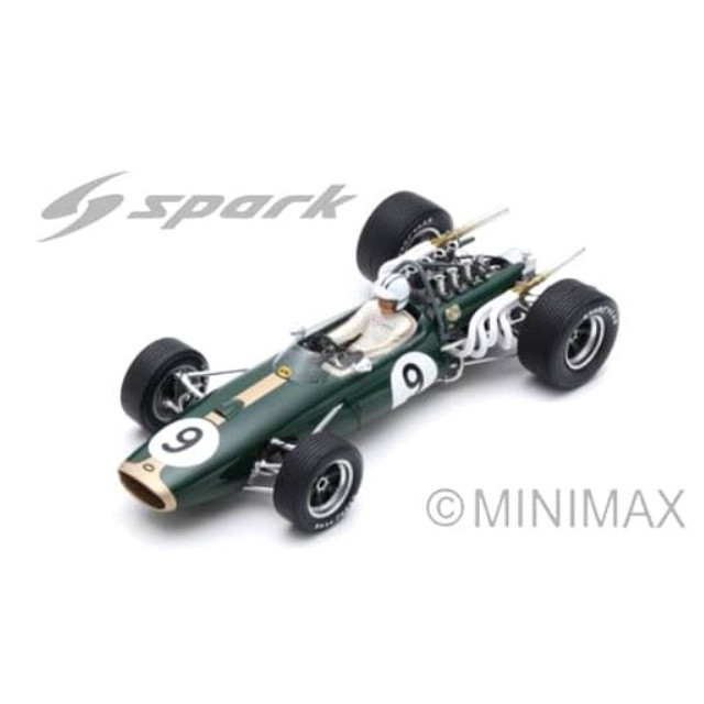 [MDL] 1/18 Brabham BT20 Winner Monaco GP 1967 Denis Hulme #9 完成品 ミニカー(18S370) SPARK(スパーク)