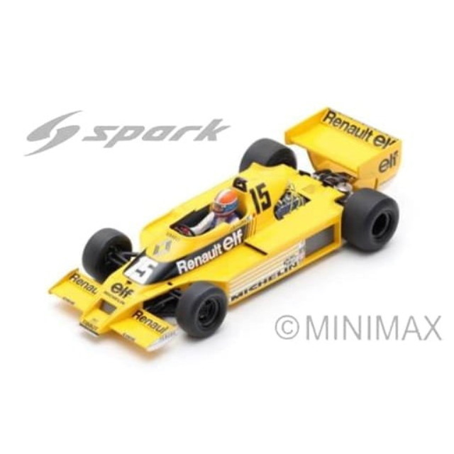 [MDL] 1/18 Renault RS01 US GP 1978 Jean-Pierre Jabouille #15 完成品 ミニカー(18S371) SPARK(スパーク)