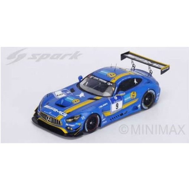 [MDL] 1/18 Mercedes-AMG GT3 4th 24h Nurburgring 2016 AMG-Team Black Falcon H.Haupt - Y.Buurman - M.Engel - D.Muller #9 完成品 ミニカー(18SG012) SPARK(スパーク)