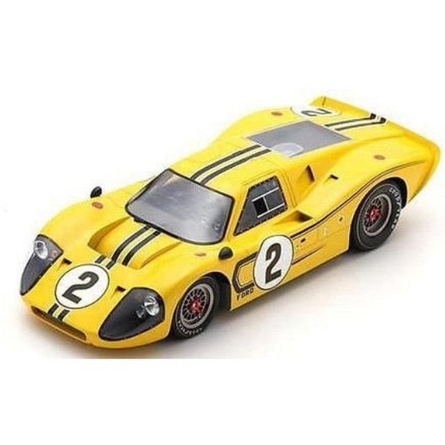 [MDL] 1/18 Ford GT40 Mk IV 4th 24H Le Mans 1967 B. McLaren - M. Donohue #2 完成品 ミニカー(18S681) SPARK(スパーク)