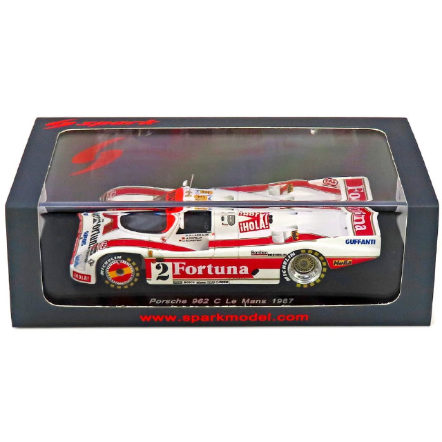 [MDL] 1/43 Porsche 962 C Le Mans 1987 O.Larrauri-U.Schafer-J.Pareja #2 完成品 ミニカー(S5509) SPARK(スパーク)