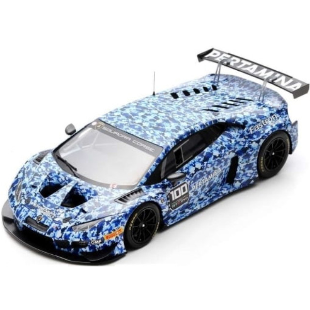 [MDL] 1/18 Lamborghini Huracan GT3 EVO Squadra Corse - Test car 2018 #100 完成品 ミニカー(18S528) SPARK(スパーク)