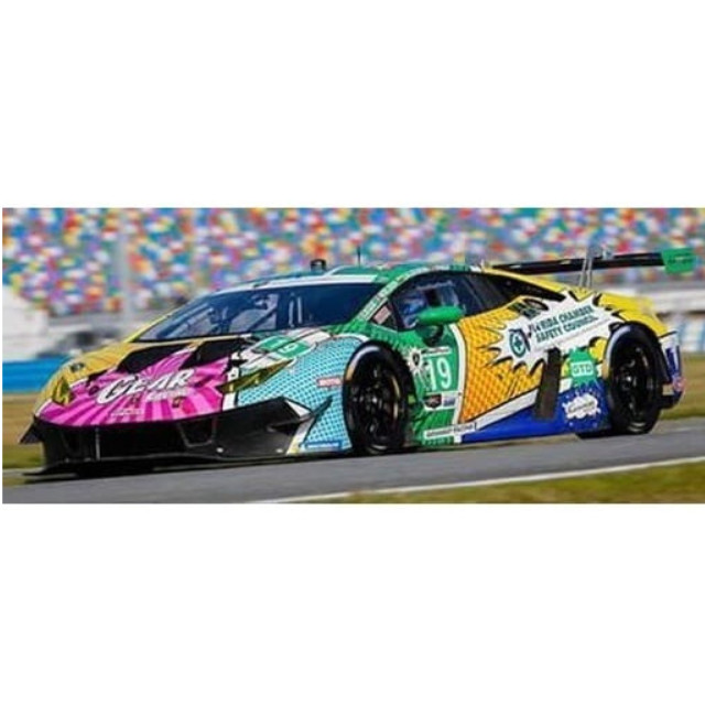 [MDL] 1/18 Lamborghini Huracan GT3 EVO GEAR Racing powered by GRT Grasser 24H Daytona 2020 #19 完成品 ミニカー(18US009) SPARK(スパーク)