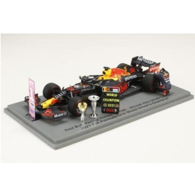 [MDL] 1/43 Red Bull Racing Honda RB16B Winner Abu Dhabi GP 2021 ESSO #33(ブラック×イエロー) ポストホビー特注品 完成品 ミニカー(SPH43001) SPARK(スパーク)