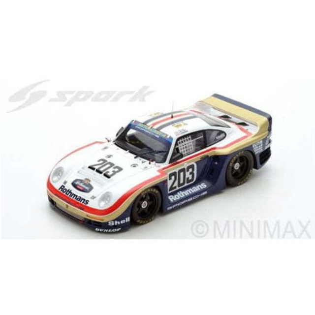 [MDL] 1/18 Porsche 961 Le Mans 1987 R.Metge - K.Nierop - C.Haldi #203 完成品 ミニカー(18S210) SPARK(スパーク)