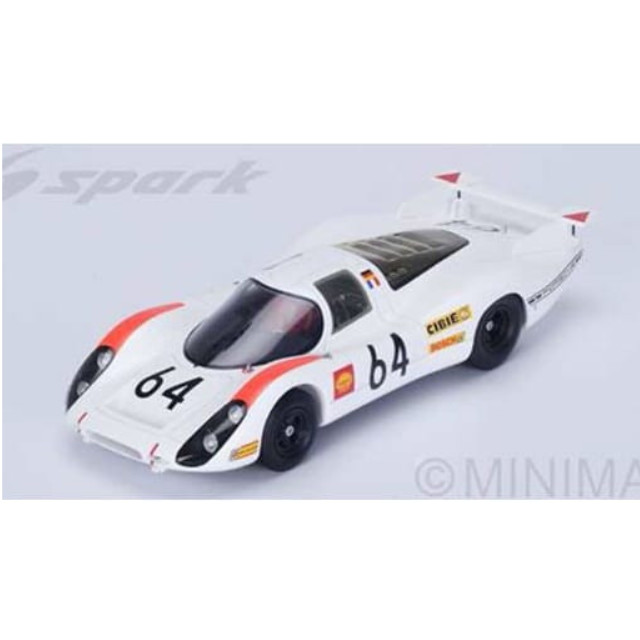 [MDL] 1/18 Porsche 908 2nd Le Mans 1969 H.Herrmann - G.Larrousse #64 完成品 ミニカー(18S211) SPARK(スパーク)