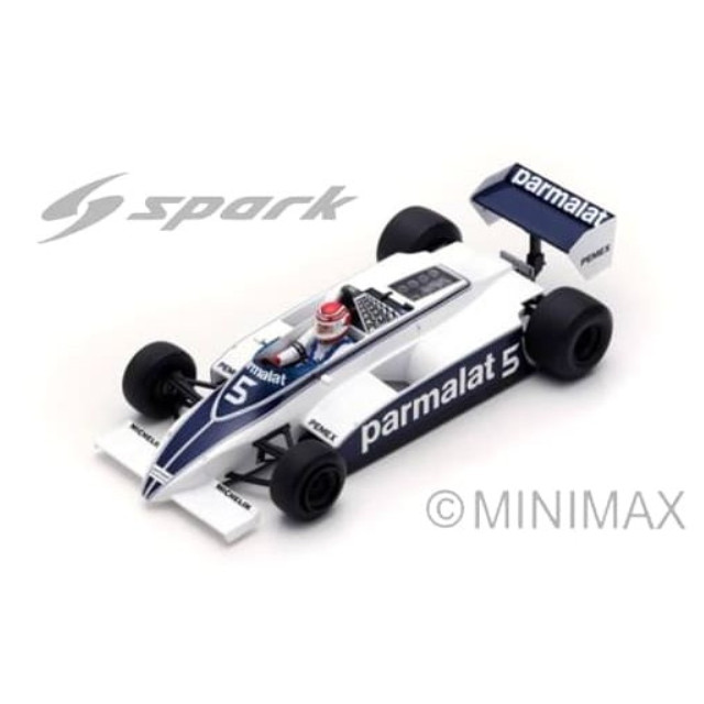 [MDL] 1/18 Brabham BT49C Winner Argentina GP World Champion 1981 Nelson Piquet #5 完成品 ミニカー(18S166) SPARK(スパーク)