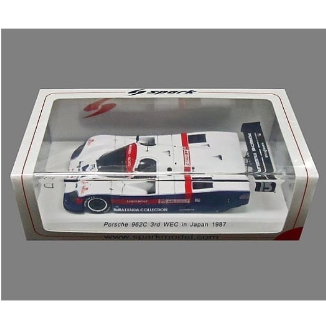[MDL] 1/43 Porsche 962C GTi 3rd WEC in Japan 1987 M.Baldi M.Thackwell #15 完成品 ミニカー(SJ045) SPARK(スパーク)