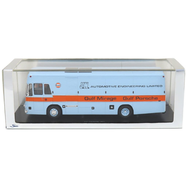 [MDL] 1/43 GULF TRANSPORTER 1971(スカイブルー×オレンジ) 完成品 ミニカー(S0289) SPARK(スパーク)