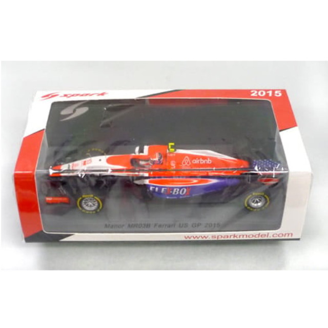 [MDL] 1/43 Manor Marussia F1 MR03B US GP 2015 Alexander Rossi #53 完成品 ミニカー(S4623) SPARK(スパーク)