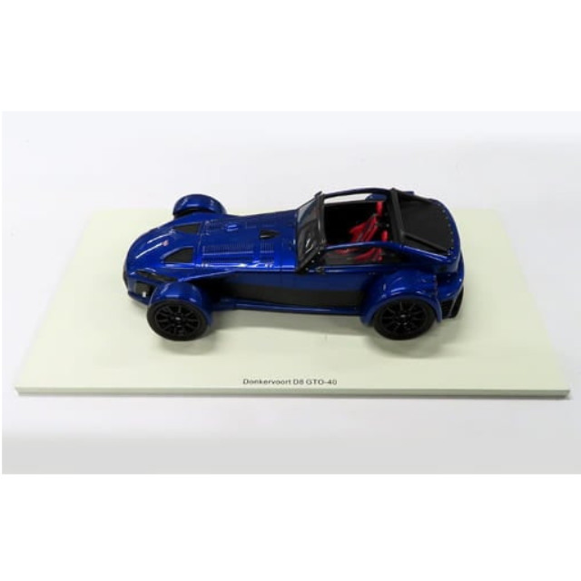 [MDL] 1/18 Donkervoort D8 GTO-40 2018(ブルーメタリック) 完成品 ミニカー(18S376) SPARK(スパーク)