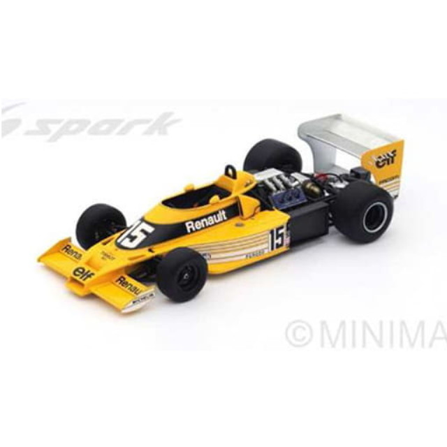 [MDL] 1/18 Renault RS01 British GP 1977 Jean-Pierre Jabouille #15 完成品 ミニカー(18S111) SPARK(スパーク)