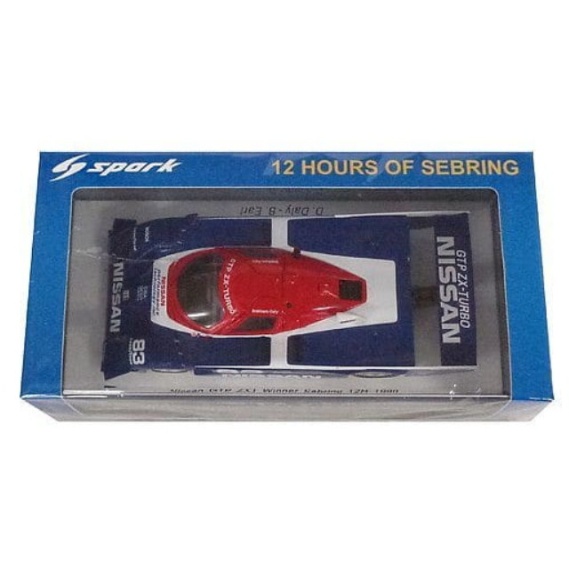 [MDL] 1/43 Nissan GTP ZX-T Winner 12h Sebring 1990 D.Daly - B.Earl #83 完成品 ミニカー(43SE90) SPARK(スパーク)