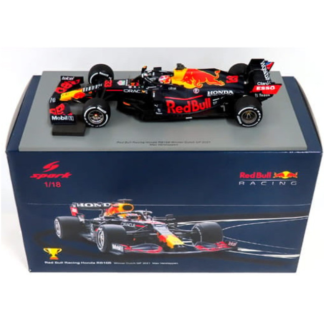 [MDL] 1/18 Red Bull Racing Honda RB16B Red Bull Racing Winner Dutch GP 2021 #33(ネイビー×レッド×イエロー) 完成品 ミニカー(18S601) SPARK(スパーク)