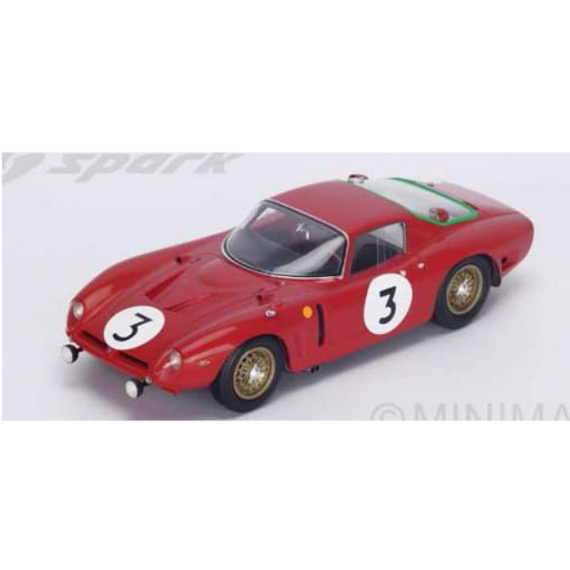 [MDL] 1/18 ISO Grifo A3C 9th Le Mans 1965 R.Fraissinet - J.de Mortemart #3 完成品 ミニカー(18S164) SPARK(スパーク)