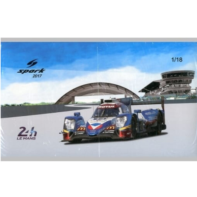 [MDL] 1/18 Oreca 07 ‐ Gibson Le Mans 2017 Vaillante Rebellion N.Piquet Jr. - D.Heinemeier Hansson - M.Beche #13 完成品 ミニカー(18S322) SPARK(スパーク)