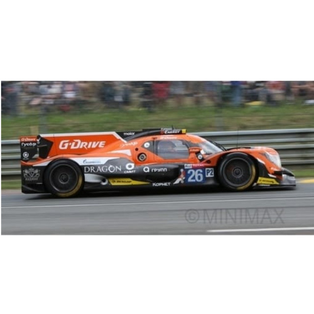 [MDL] 1/18 Oreca 07 - Gibson G-Drive Racing 24H Le Mans 2018 R.Rusinov - A.Pizzitola - J-E.Vergne #26 完成品 ミニカー(18S399) SPARK(スパーク)