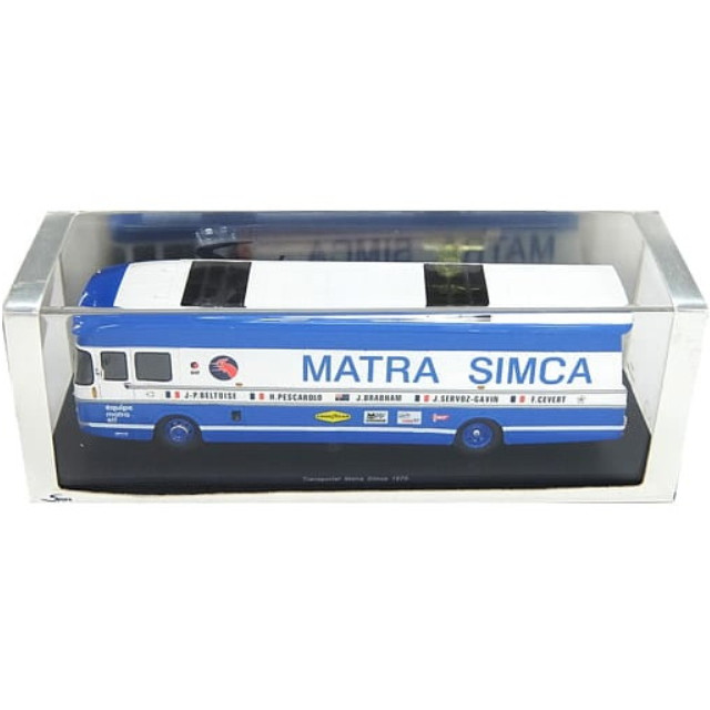 [MDL] 1/43 Transporter Matra Simca 1970 elf(ホワイト×ブルー) 完成品 ミニカー(S0291) SPARK(スパーク)