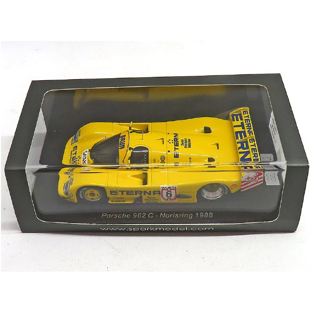 [MDL] 1/43 Porsche 962 C-Norisring 1988 #6(イエロー) Car.tima特注 完成品 ミニカー(CA04319008) SPARK(スパーク)