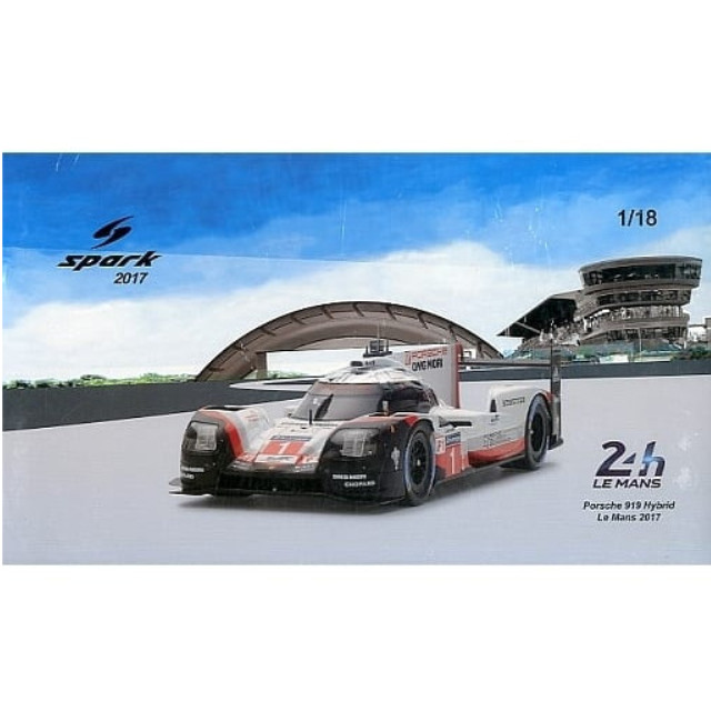 [MDL] 1/18 Porsche 919 Hybrid Le Mans 2017 Porsche LMP Team N.Jani - A.Lotterer - N.Tandy #1 完成品 ミニカー(18S320) SPARK(スパーク)