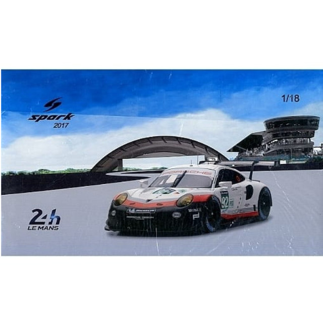 [MDL] 1/18 Porsche 911 RSR Le Mans 2017 Porsche GT Team M.Christensen - K.Estre - D.Werner #92 完成品 ミニカー(18S330) SPARK(スパーク)