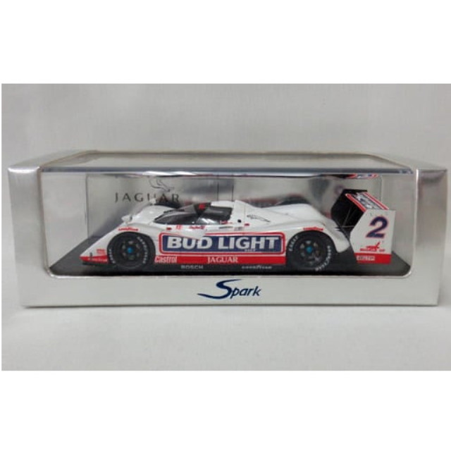 [MDL] 1/43 Jaguar XJR14 Laguna Seca 1992 BUD LIGHT #2(ホワイト) 完成品 ミニカー(S0776) SPARK(スパーク)