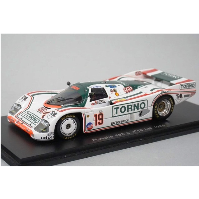 [MDL] 1/43 Porsche 962 LM 1985 #19(ホワイト×レッド×グリーン) 完成品 ミニカー(S1960) SPARK(スパーク)