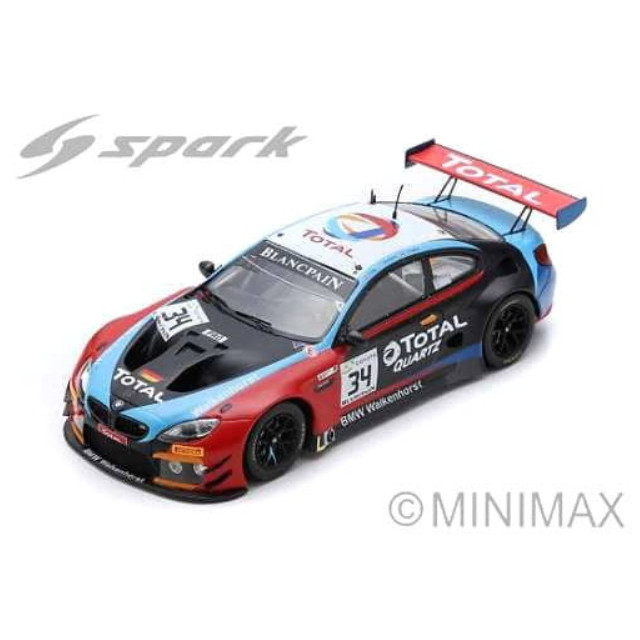 [MDL] 1/18 BMW M6 GT3 Winner 24H SPA 2018 - Walkenhorst Motorsport T.Blomqvist - C.Krognes - P.Eng #34 完成品 ミニカー(18SB010) SPARK(スパーク)