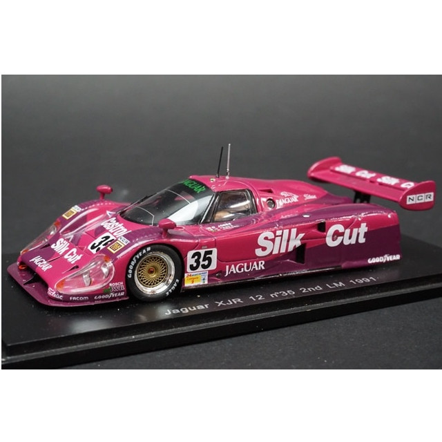 [MDL] 1/43 JAGUAR XJR 12 2nd LM 1991 Silk Cut #35(ピンク×パープル) 完成品 ミニカー(S0751) SPARK(スパーク)