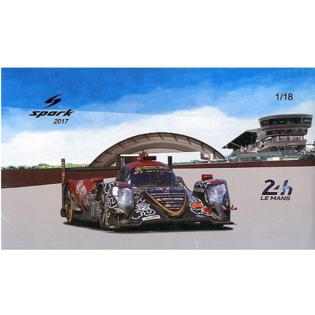 [MDL] 1/18 Oreca 07 ‐ Gibson 3rd Le Mans 2017 Jackie Chan DC Racing D.Cheng - T.Gommendy - A.Brundle #37 完成品 ミニカー(18S336) SPARK(スパーク)