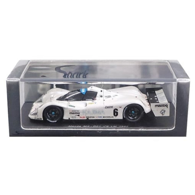 [MDL] 1/43 Mazda MX-R01 LM1992 KAJIMA #6(ホワイト) 完成品 ミニカー(S0799) SPARK(スパーク)