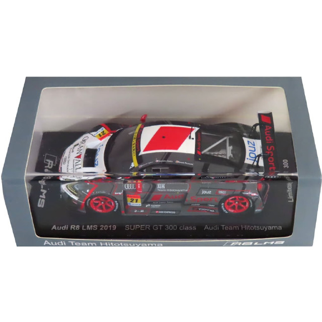 [MDL] 1/43 Audi R8 LMS 2019 SUPER GT 300 class Audi Team Hitotsuyama #21(グレー×ホワイト×レッド) Team Hitotsuyama別注 完成品 ミニカー(HR4312019) SPARK(スパーク)