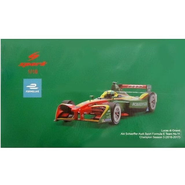 [MDL] 1/18 Abt Schaeffler Audi Sport Formula E Team Champion Season 3 2016-2017 Lucas di Grassi #11 完成品 ミニカー(18FE03) SPARK(スパーク)