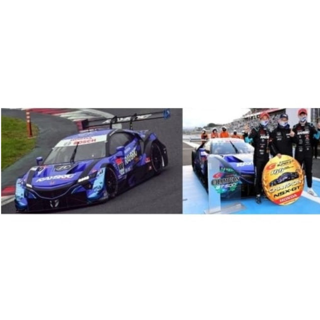 [MDL] 1/43 RAYBRIG NSX-GT No.100 TEAM KUNIMITSU GT500 SUPER GT 2020 - with CHAMPION BOARD Naoki Yamamoto - Tadasuke Makino 完成品 ミニカー(43SGT2020) SPARK(スパーク)