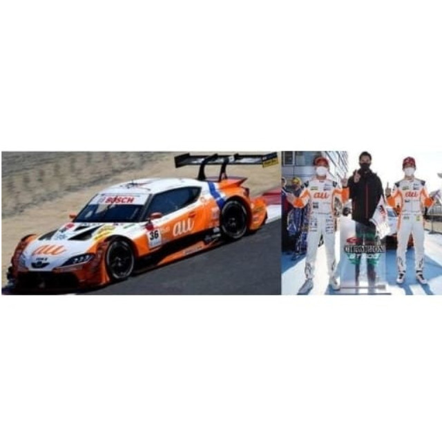 [MDL] 1/43 au TOM'S GR Supra No.36 TGR TEAM au TOM'S Series Champion GT500 Class SUPER GT 2021 - with CHAMPION BOARD Yuhi Sekiguchi - Sho Tsuboi ミニカー SPARK