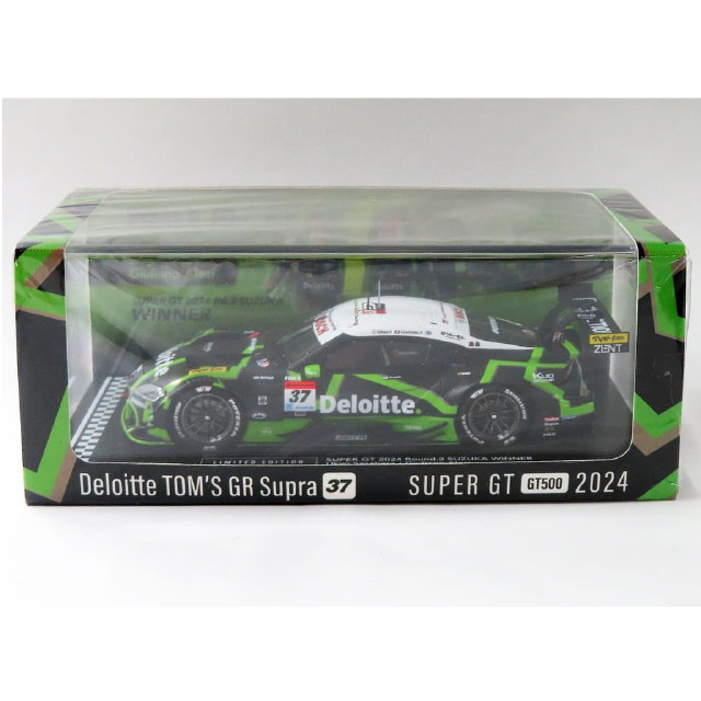[MDL] 1/43 SUPER GT Round.3 SUZUKA WINNER 2024 #37(ブラック×グリーン×ホワイト) トムス特注 [TOMS-D-7777] 完成品 ミニカー(TOMS-D-7777) SPARK(スパーク)