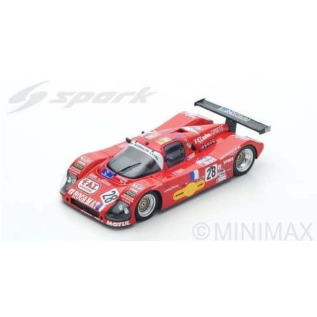 [MDL] 1/43 Sauber SHS C6 Le Mans 1993 R.Bassaler - P.Bourdais - J-L.Capette #28 完成品 ミニカー(S4084) SPARK(スパーク)