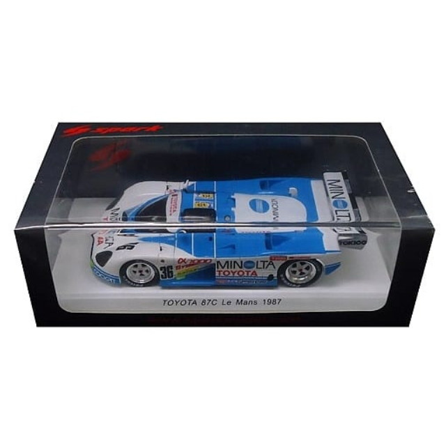 [MDL] 1/43 Toyota 87C Le Mans 1987 A.Jones - G.Lees - E.Elgh #36 完成品 ミニカー(S5240) SPARK(スパーク)