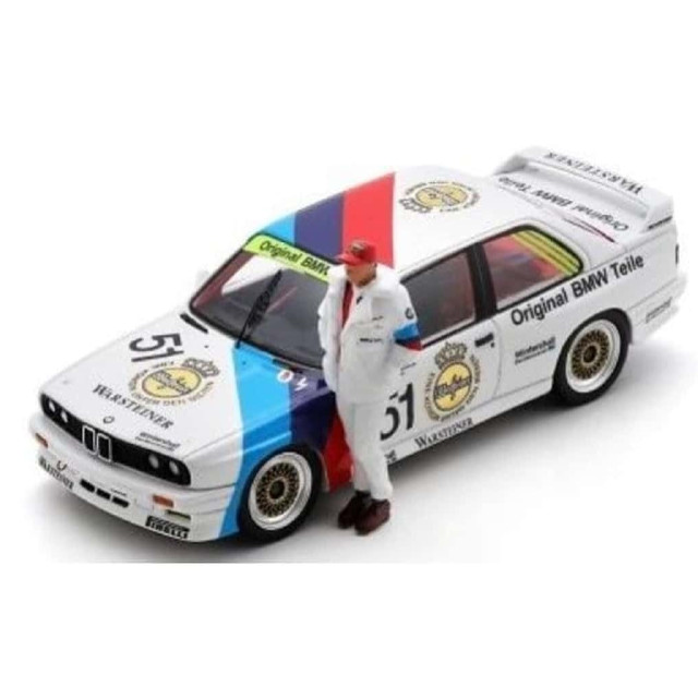 [MDL] 1/43 BMW E30 M3 Monza “Test Session“ WTCC 1987 E. Pirro - R. Ratzenberger - N. Lauda #51 完成品 ミニカー(SI020) SPARK(スパーク)