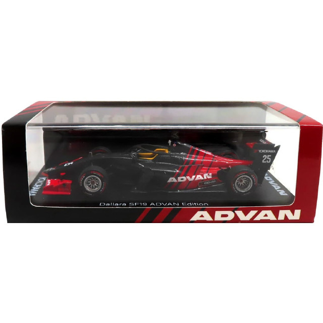 [MDL] 1/43 Dallara SF19 ADVAN Edition YOKOHAMA #25(レッド×ブラック) ADVAN別注 完成品 ミニカー(WN0219) SPARK(スパーク)