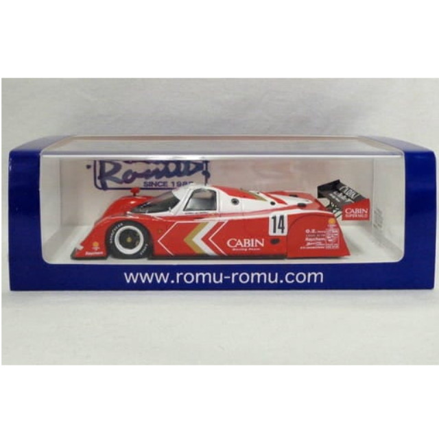 [MDL] 1/43 CABIN Porsche 962 GTI RLR Racing WSPC Suzuka 1989 GOOD YEAR #14(レッド×ホワイト) 完成品 ミニカー(ROMU017) SPARK(スパーク)