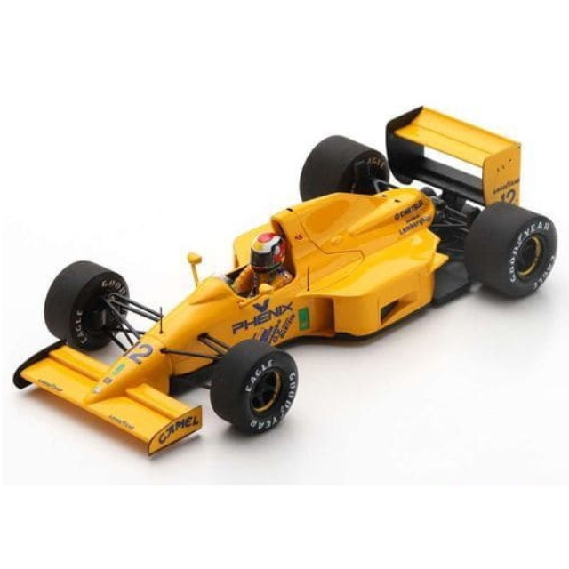 [MDL] 1/43 Lotus 102 Japanese GP 1990 Johnny Herbert #12(イエロー) 完成品 ミニカー(S1784) SPARK(スパーク)