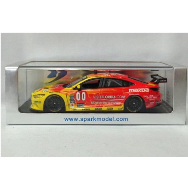 [MDL] 1/43 2013 VISIT FLORIDA MAZDA6 SKYACTIV-D BOSCH #00(イエロー×オレンジ) 完成品 ミニカー(SP030) SPARK(スパーク)