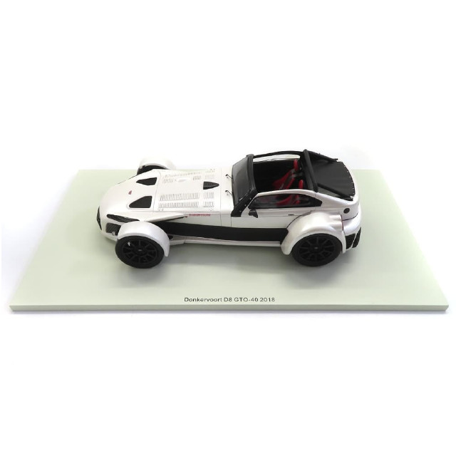 [MDL] 1/18 Donlervoort D8 GTO-40 2018(ホワイト) 完成品 ミニカー(18S368) SPARK(スパーク)